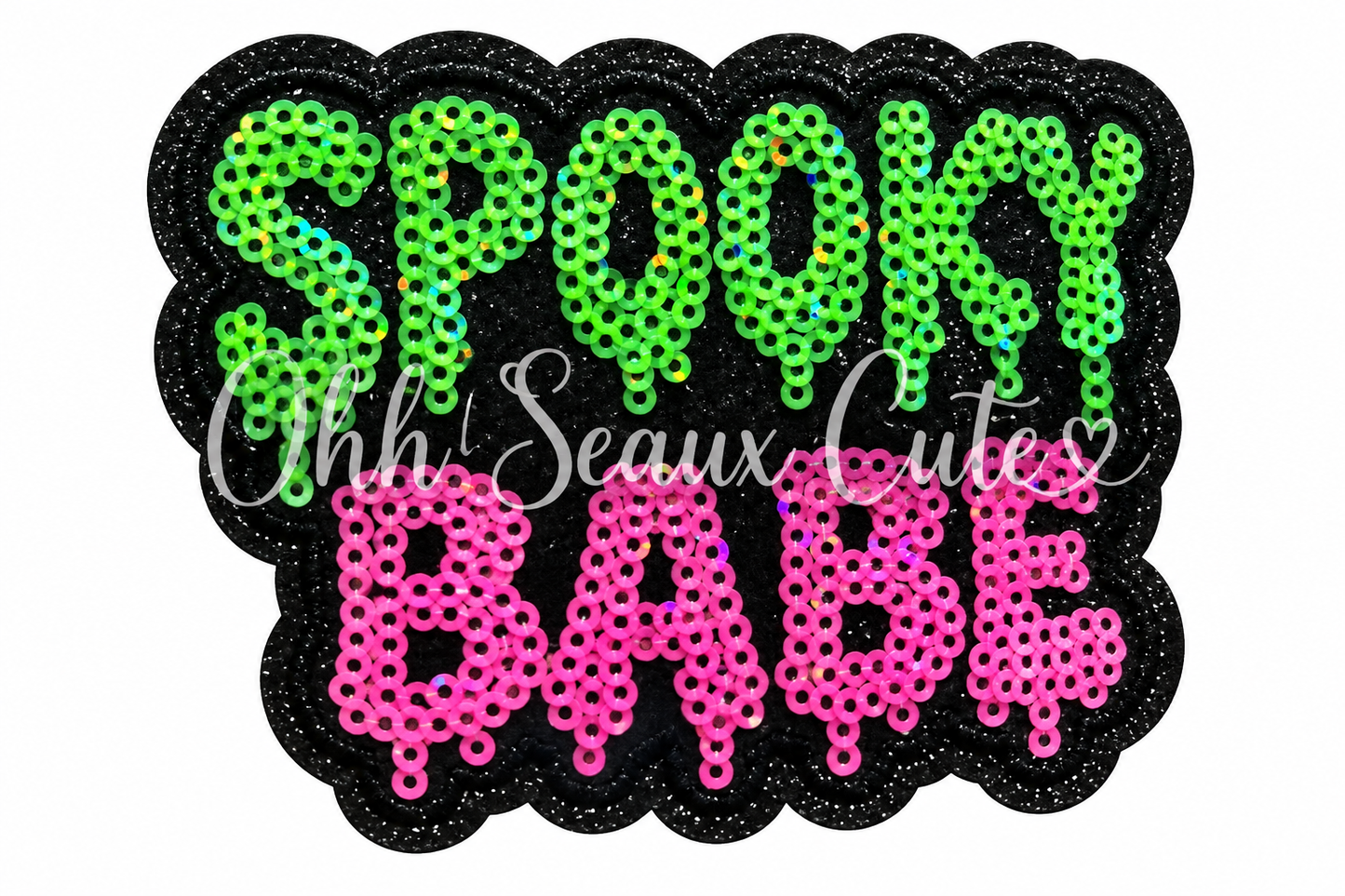 4” Sequin Spooky Babe