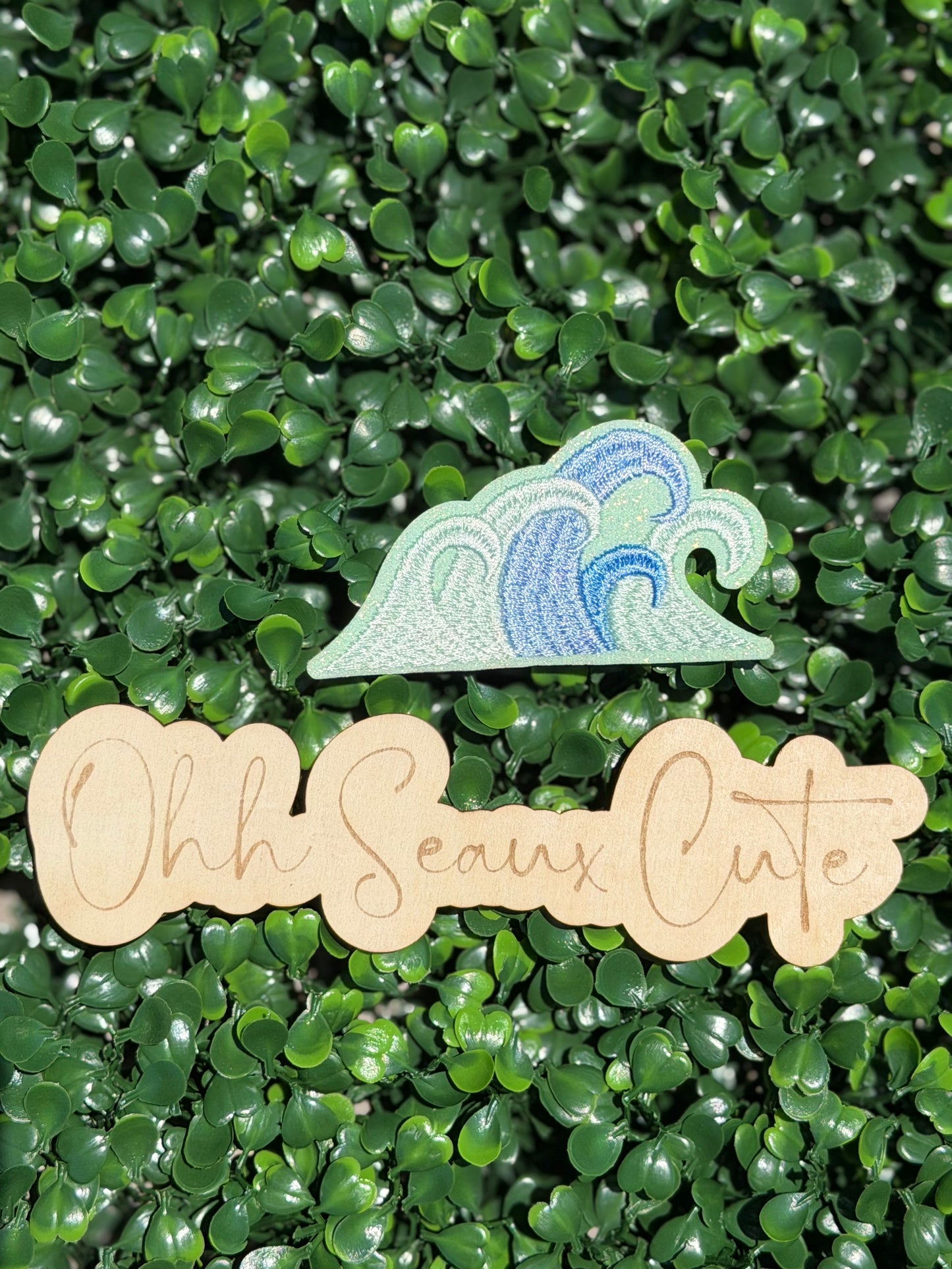10 for $10 2.75” Glitter Waves