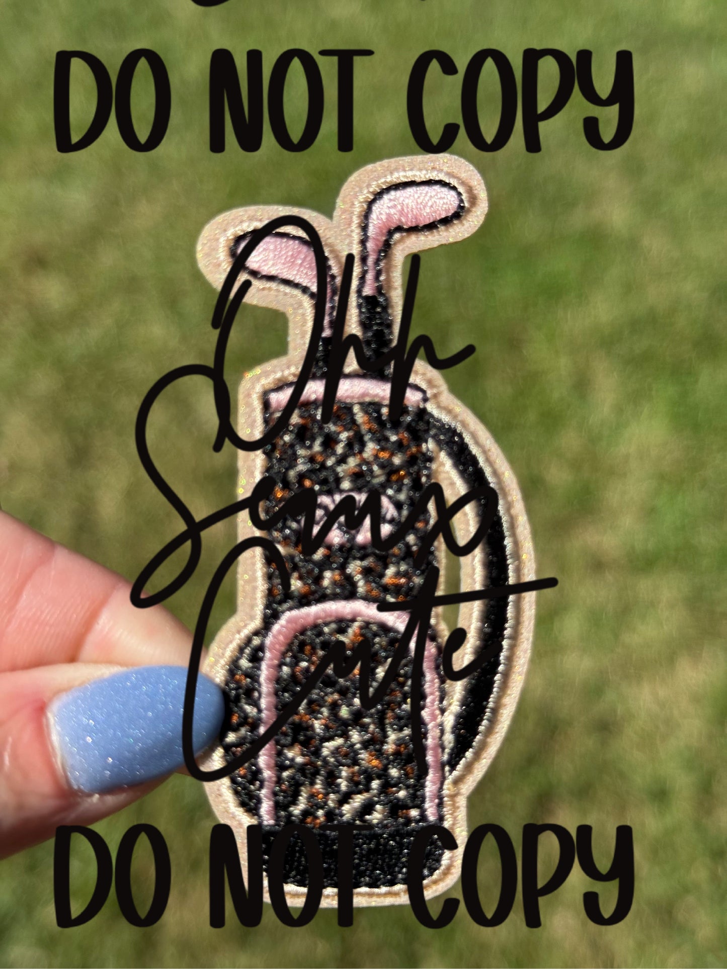 3.5” Leopard Golf Girl Collection-OSC Original DO NOT COPY