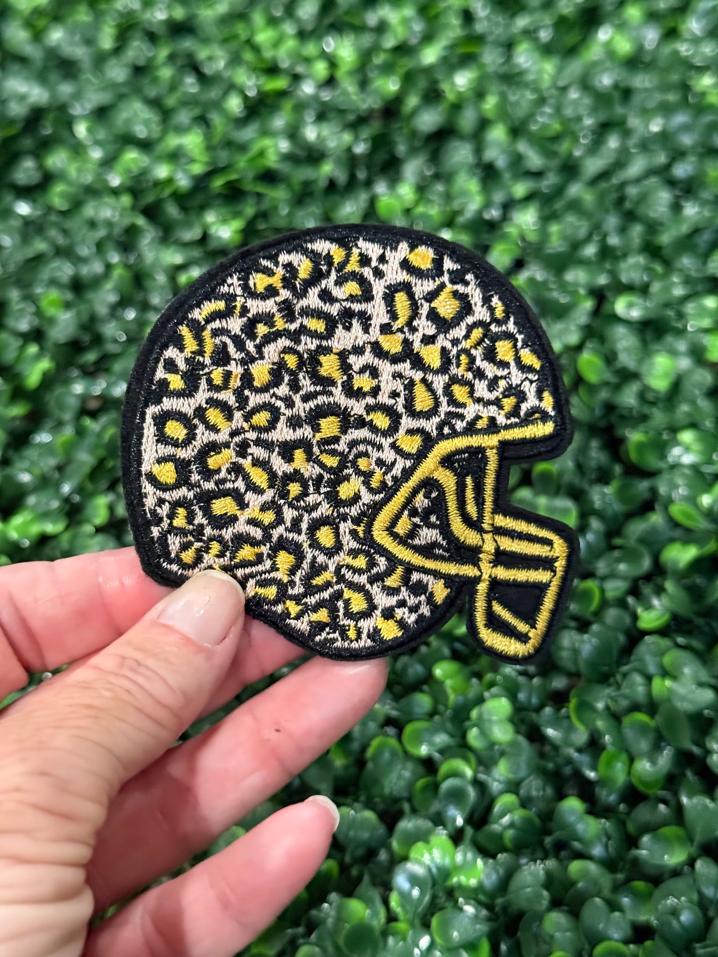 2.5”” Leopard Helmet Hat Patch