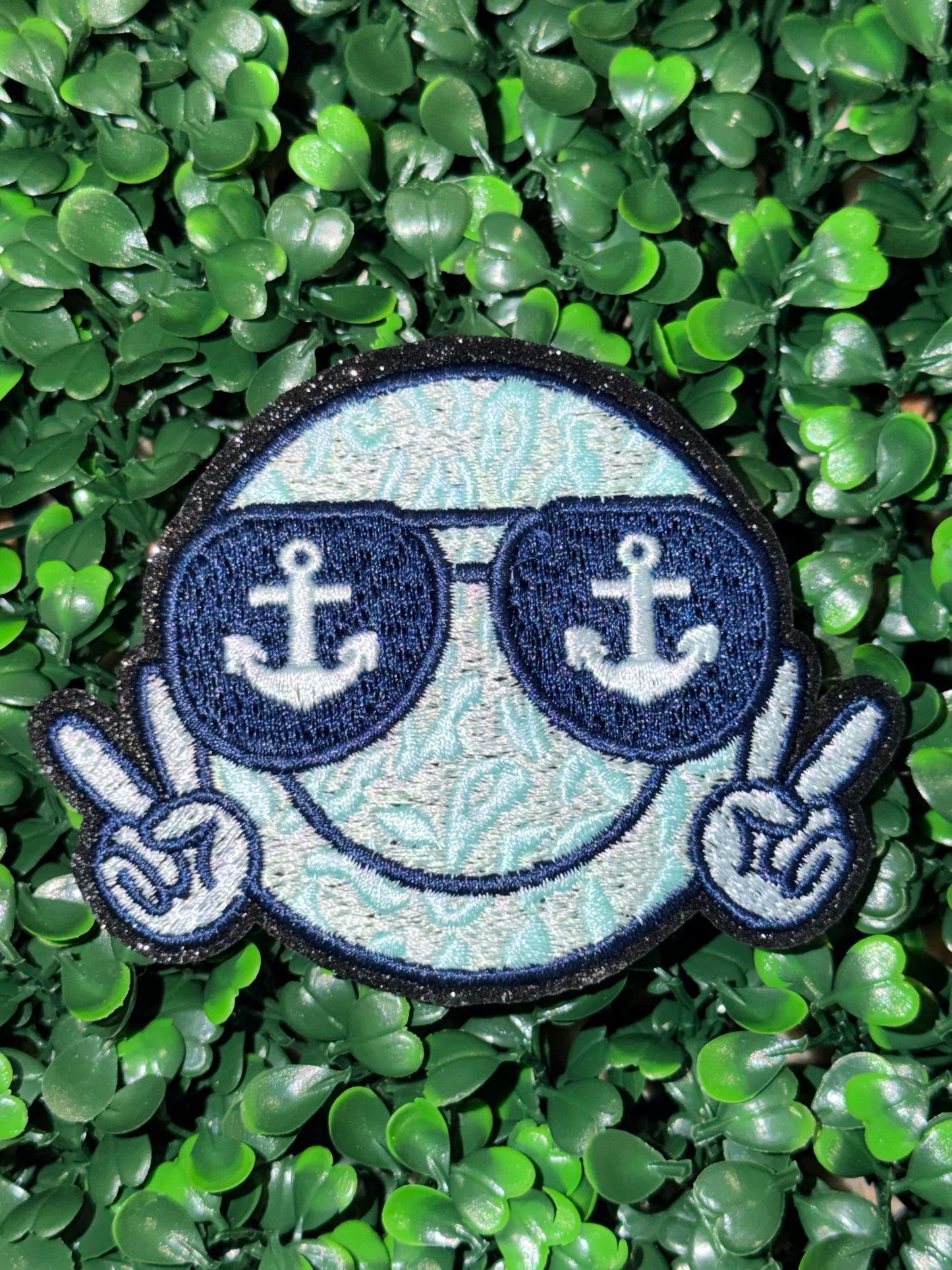 3.25” Leopard Anchor Smiley
