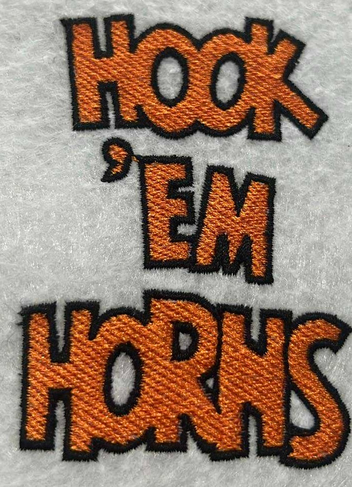 3.5” Hook’em Horns