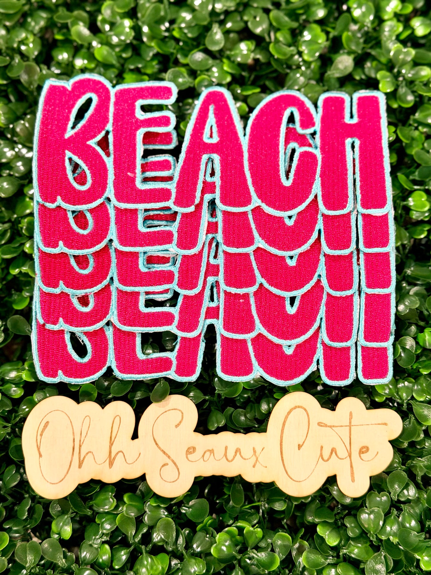 6” Embroidery BEACH- OSC ORIGINAL
