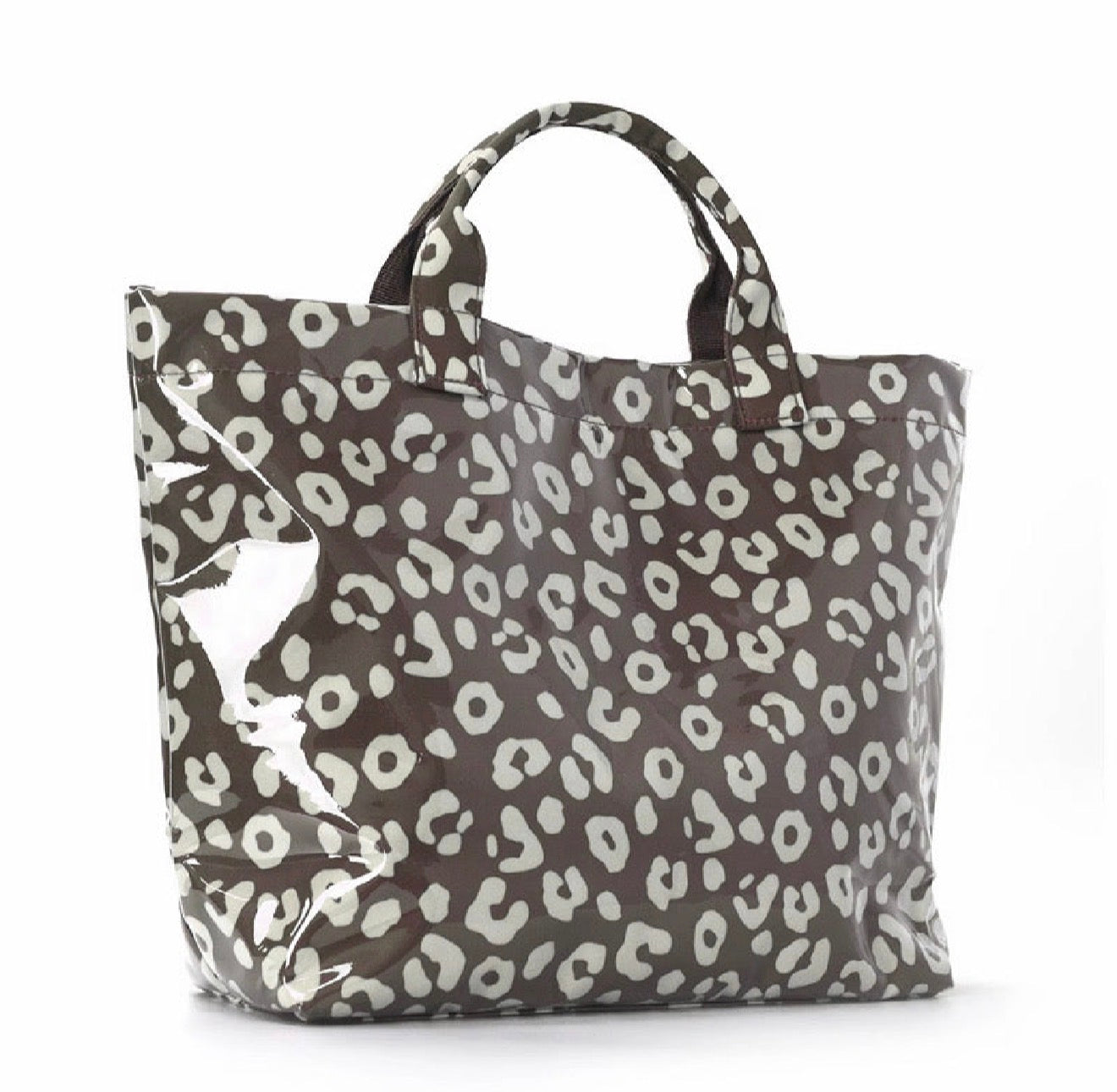 Brown/Cream Leopard Paloma Tote Bag