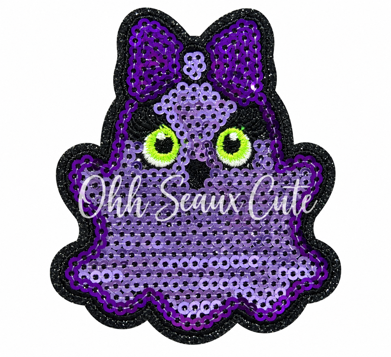 3” Purple Sequin Ghost