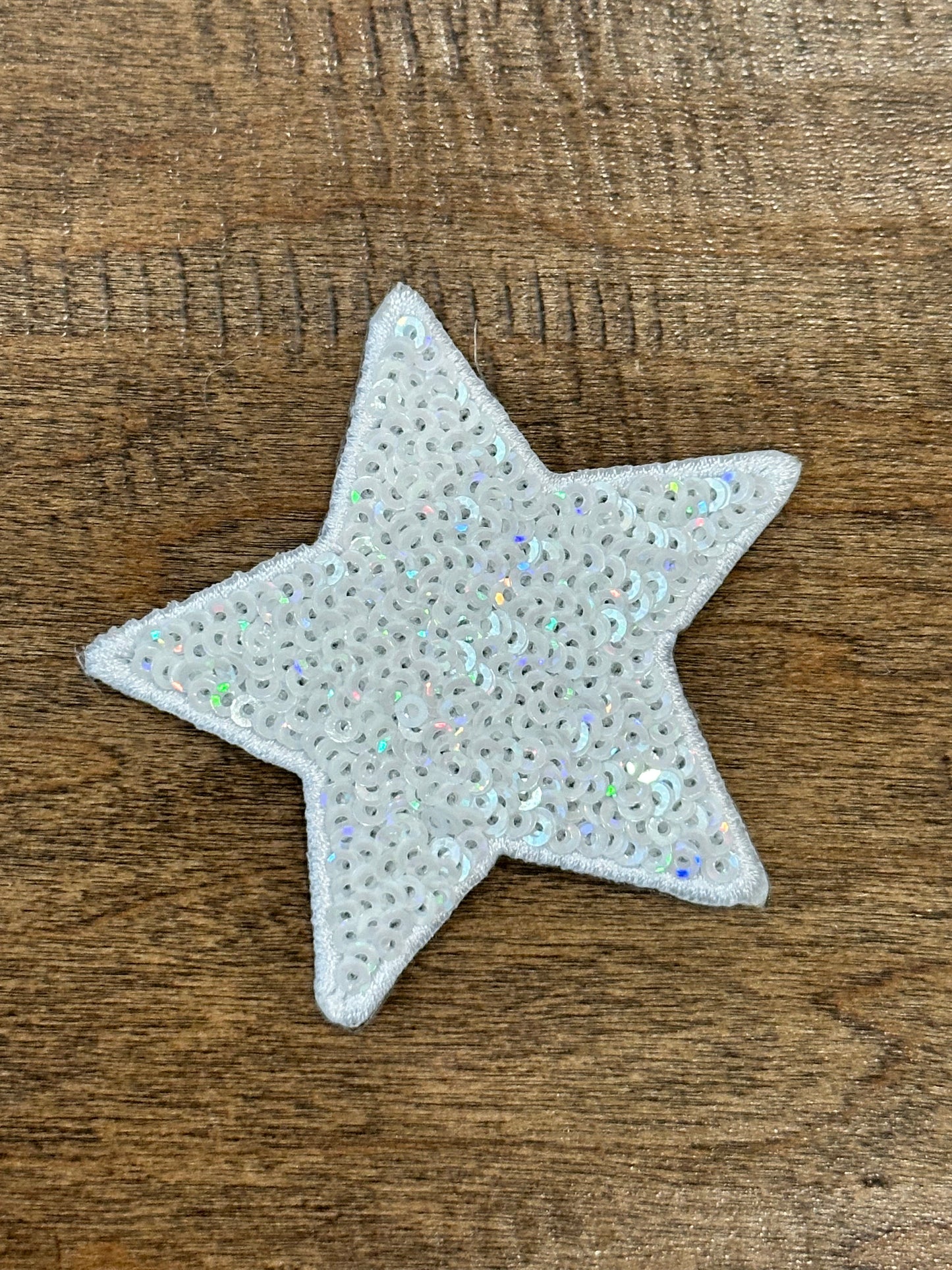 5” Sequin Star Patch