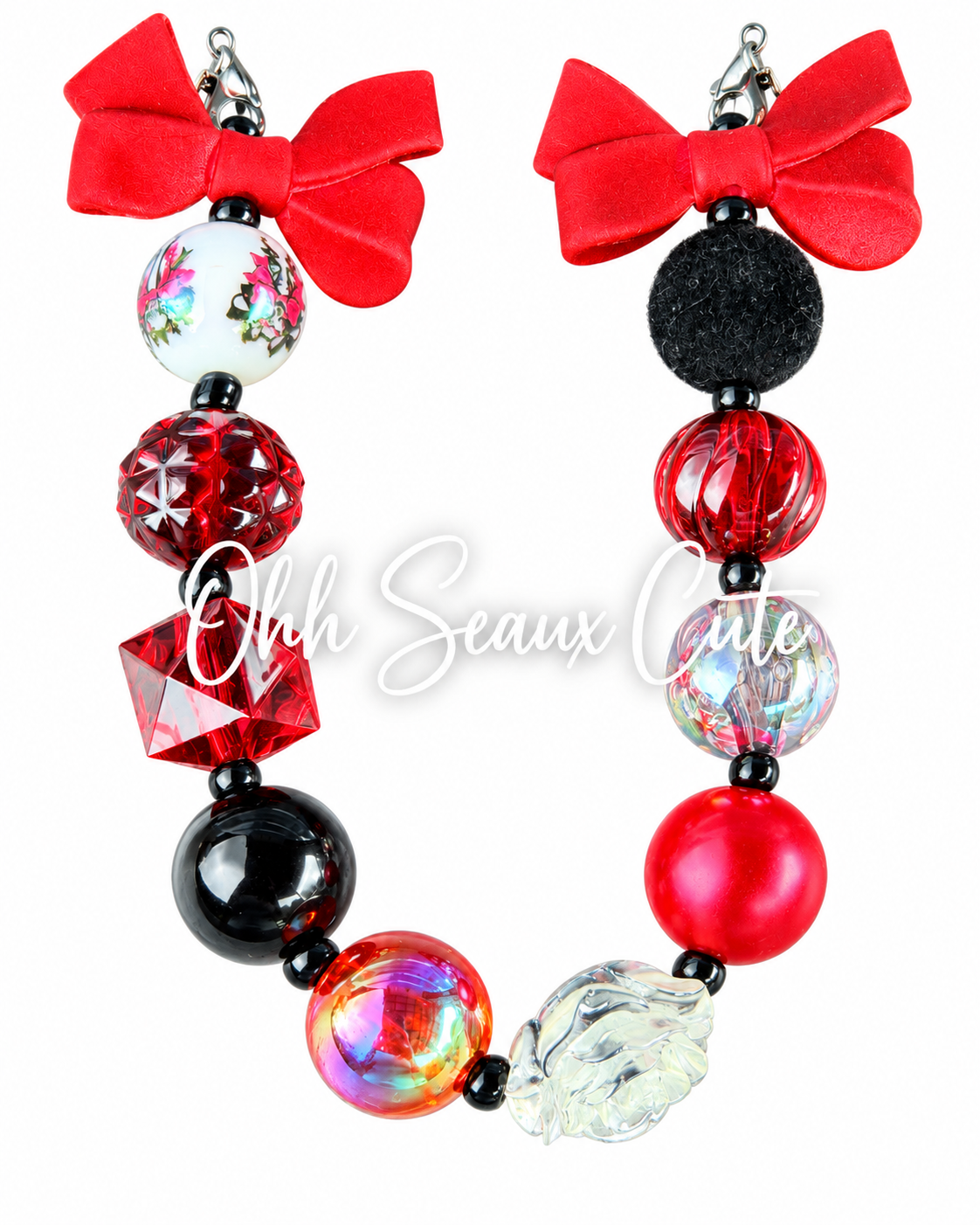 Red 12 Hat Chain
