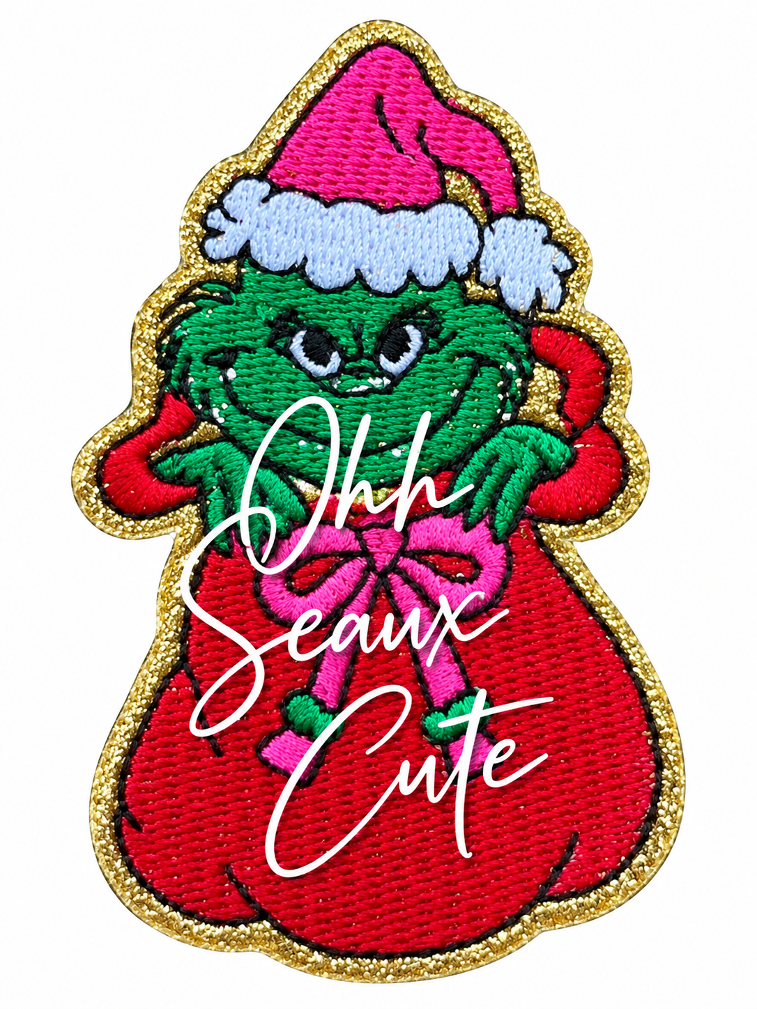 3” Santa Sack Grinch