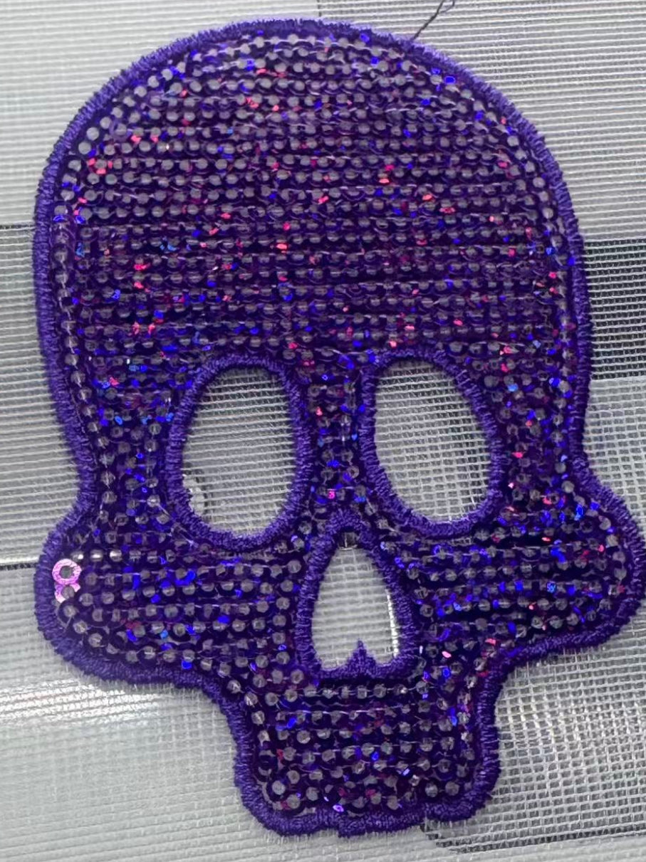 3.5” Neon Skull Head