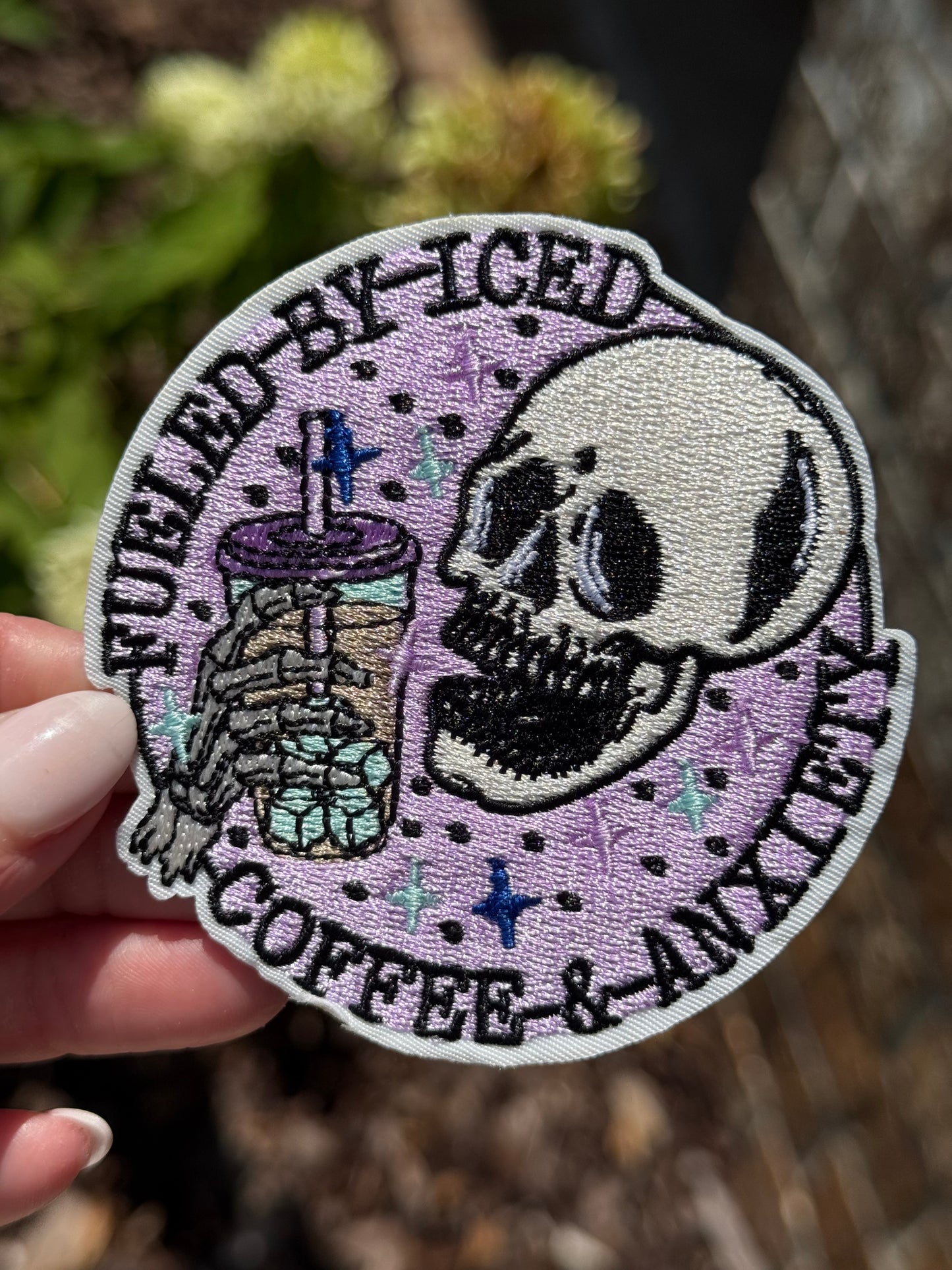 3” Coffee & Anxiety Skeleton