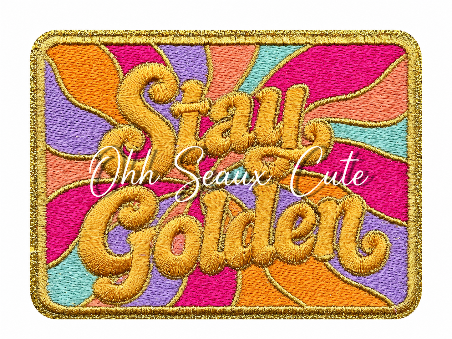 4” Groovy Stay Golden