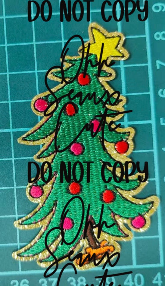 3” Tipsy Christmas Tree (OSC CUSTOM) DO NOT COPY