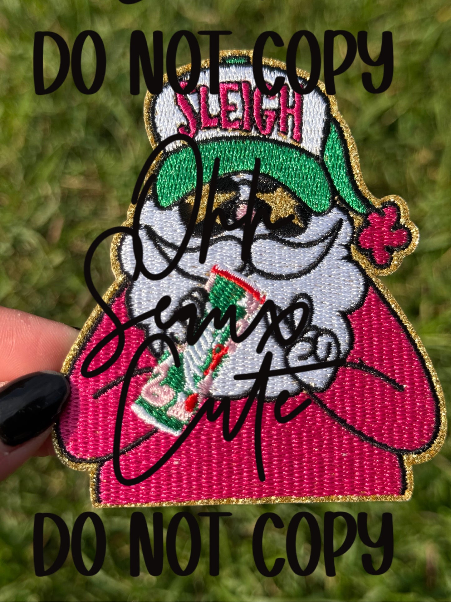 3.5” Sleigh Alani Santa(OSC CUSTOM) DO NOT COPY