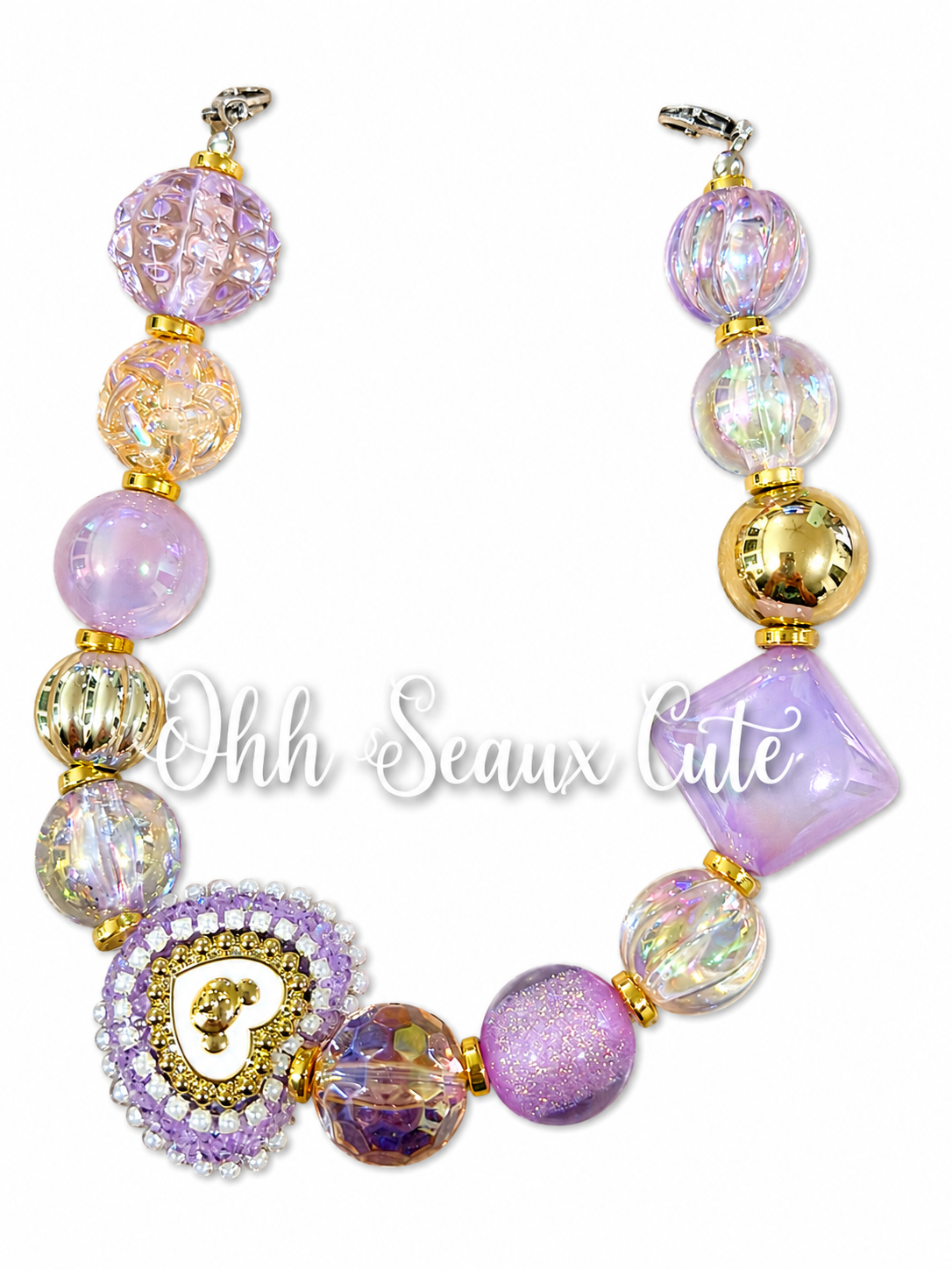 9” Purple Lust Hat Chain