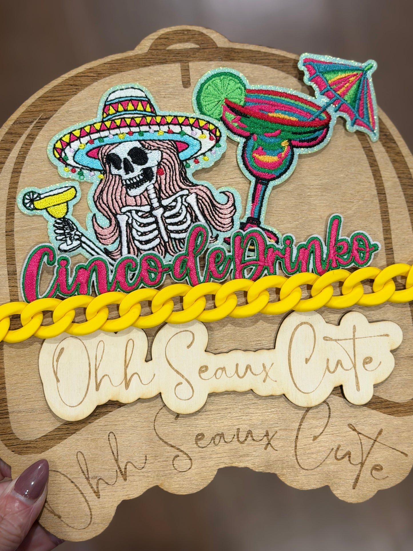 3.5” Cinco De Mayo Skelly Babe
