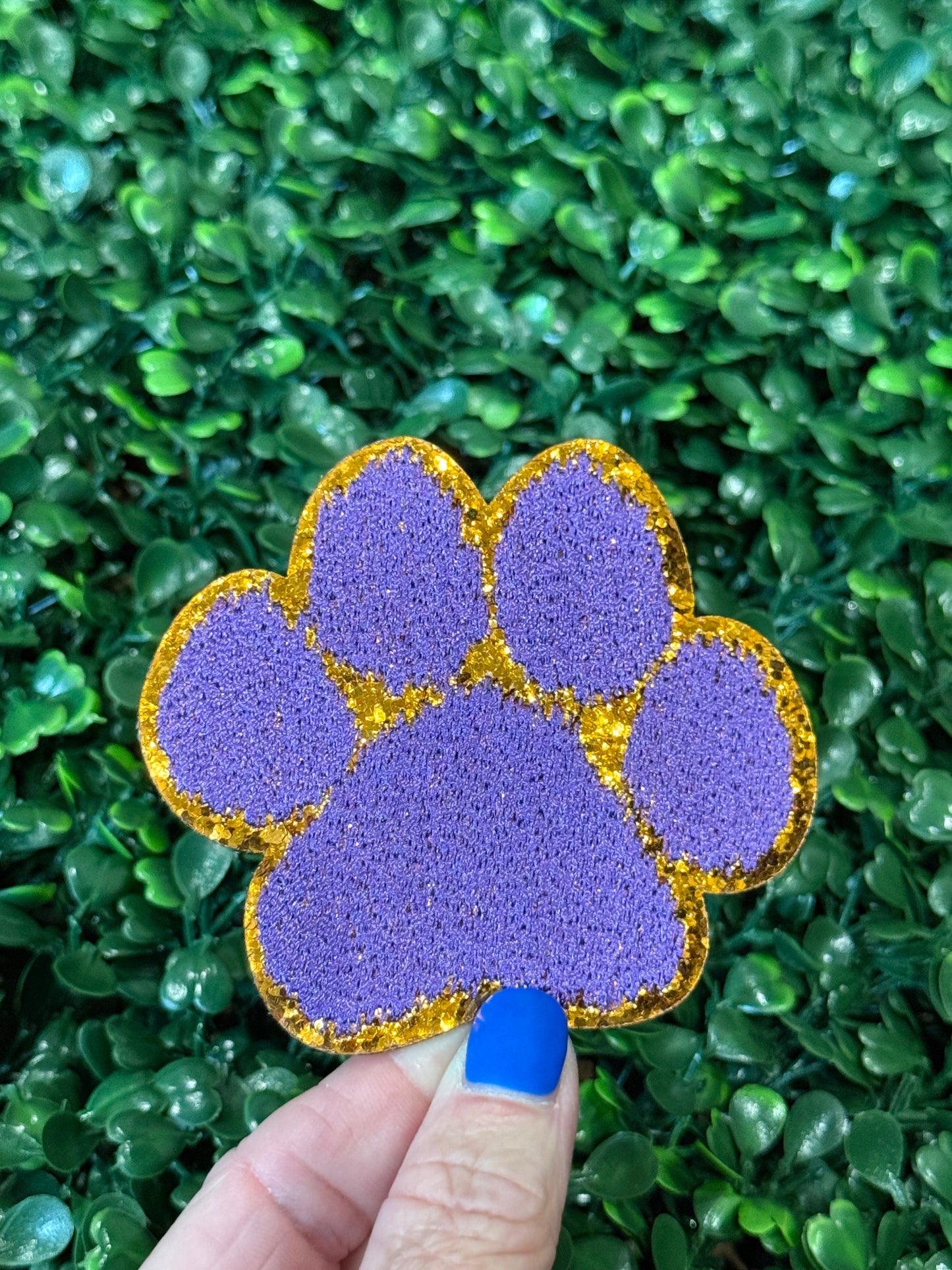 3” Glitter Tiger Paw