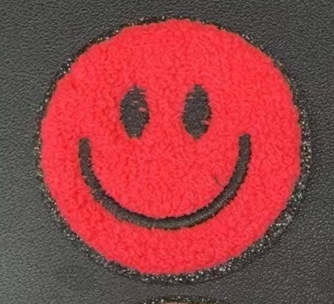 3” Neon Chenille Smiley