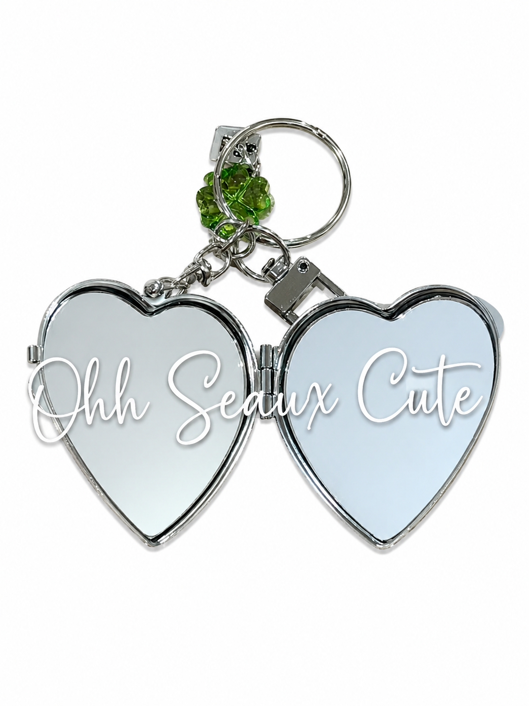 9” Lucky 2 Hat Chain & Keychain Mirror