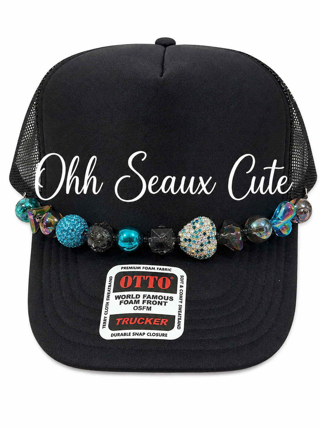 9” Blue Diamond 1 Hat Chain