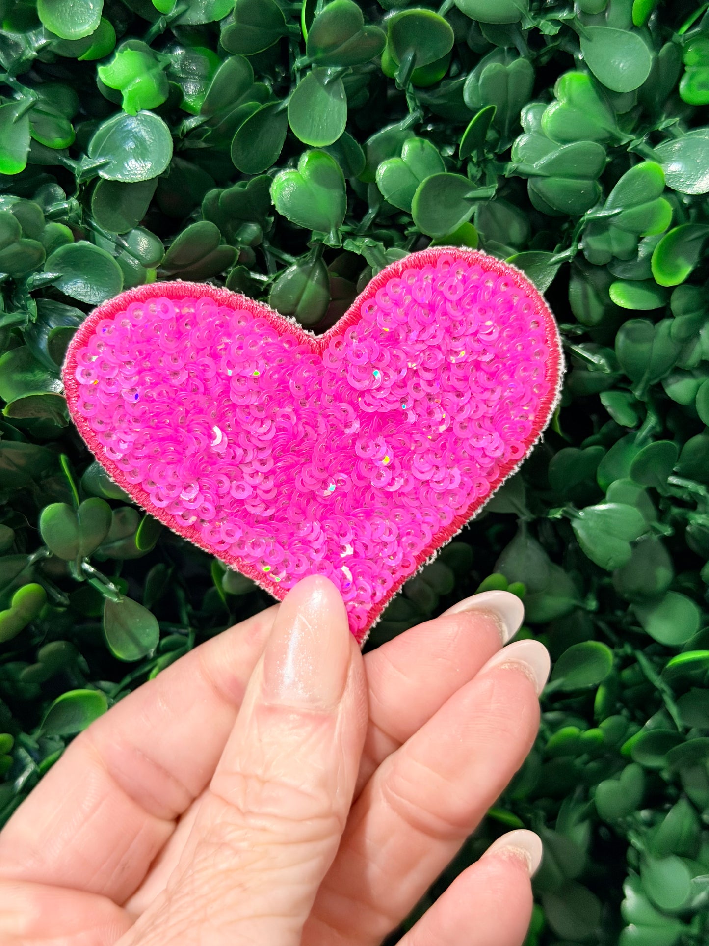 2.5” Sequin Heart