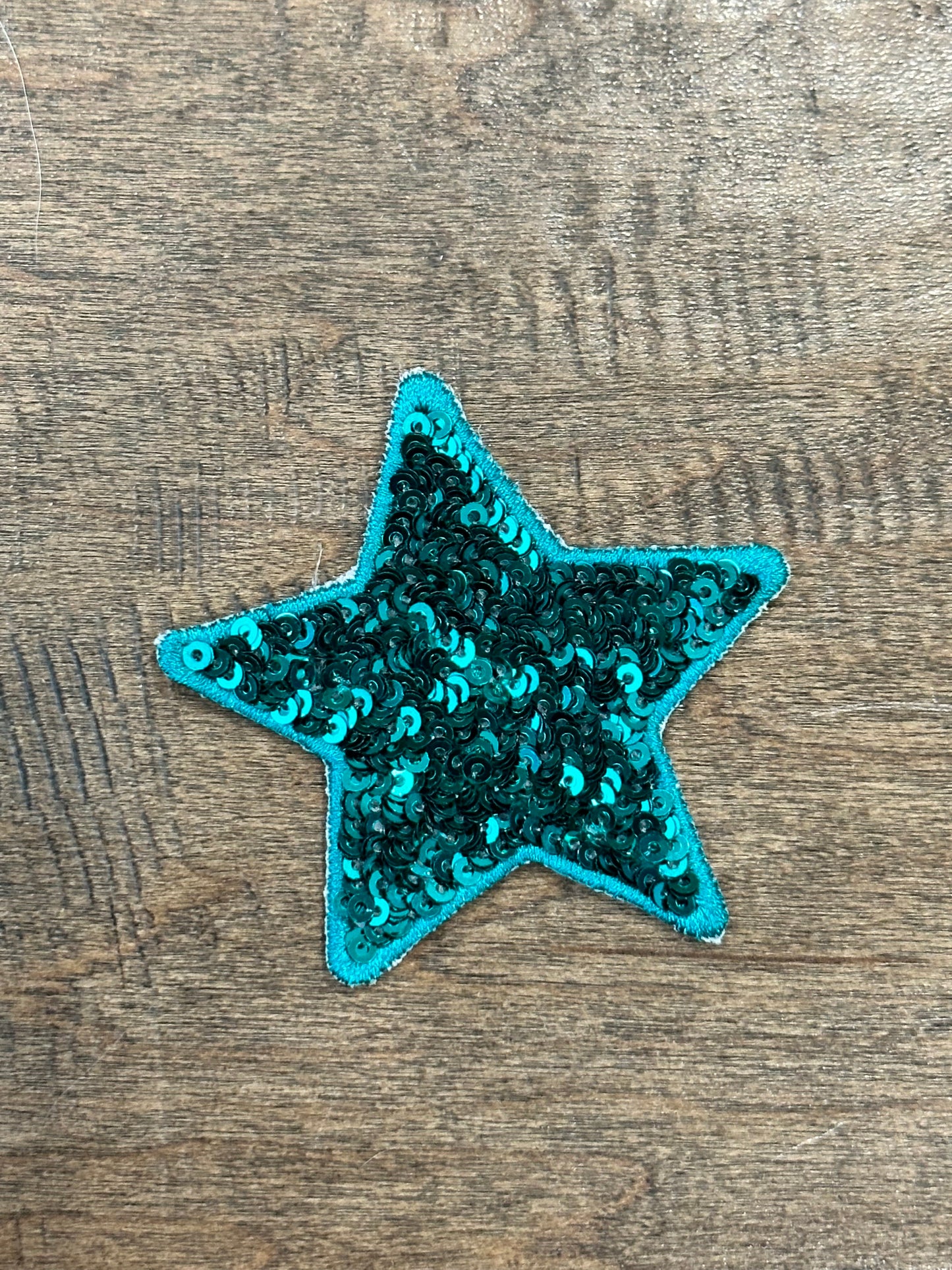 5” Sequin Star Patch