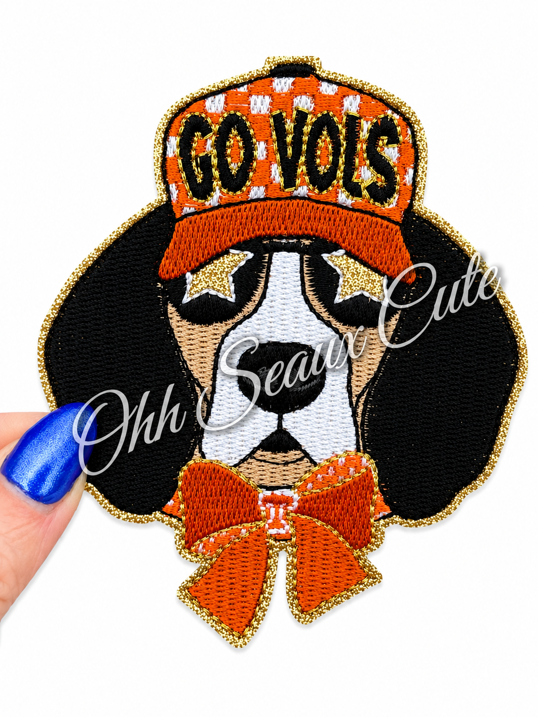 3.25” Tennessee Checkered Hat Mascot