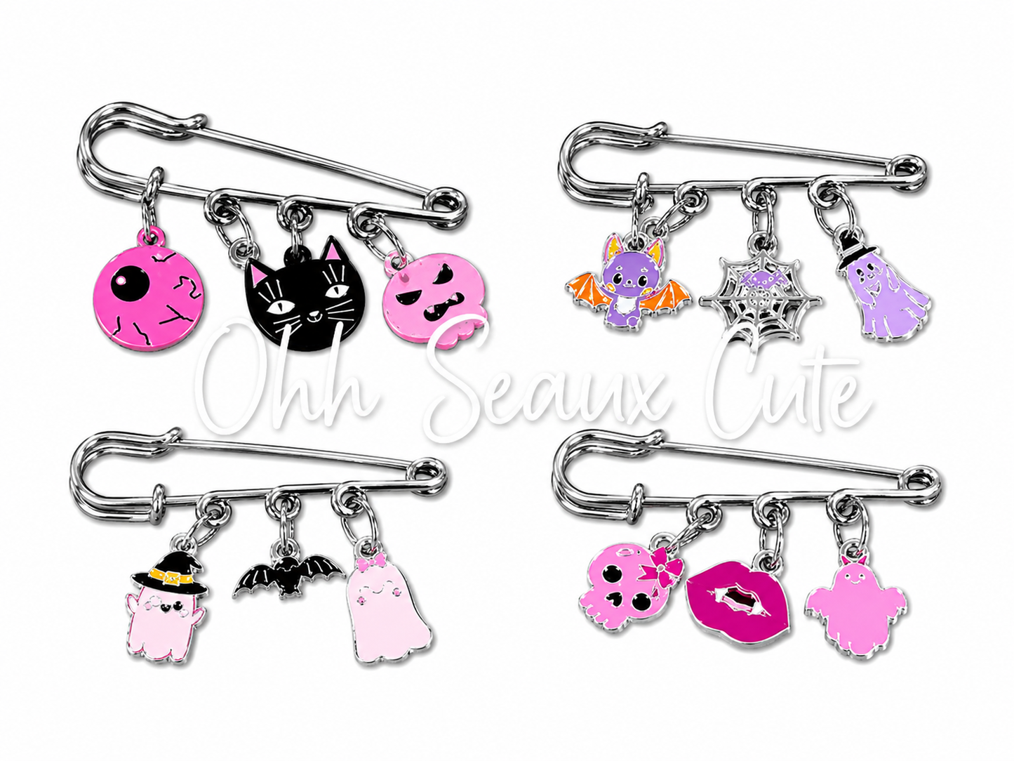 Boojee Hat Pins #4 (Set of 4)