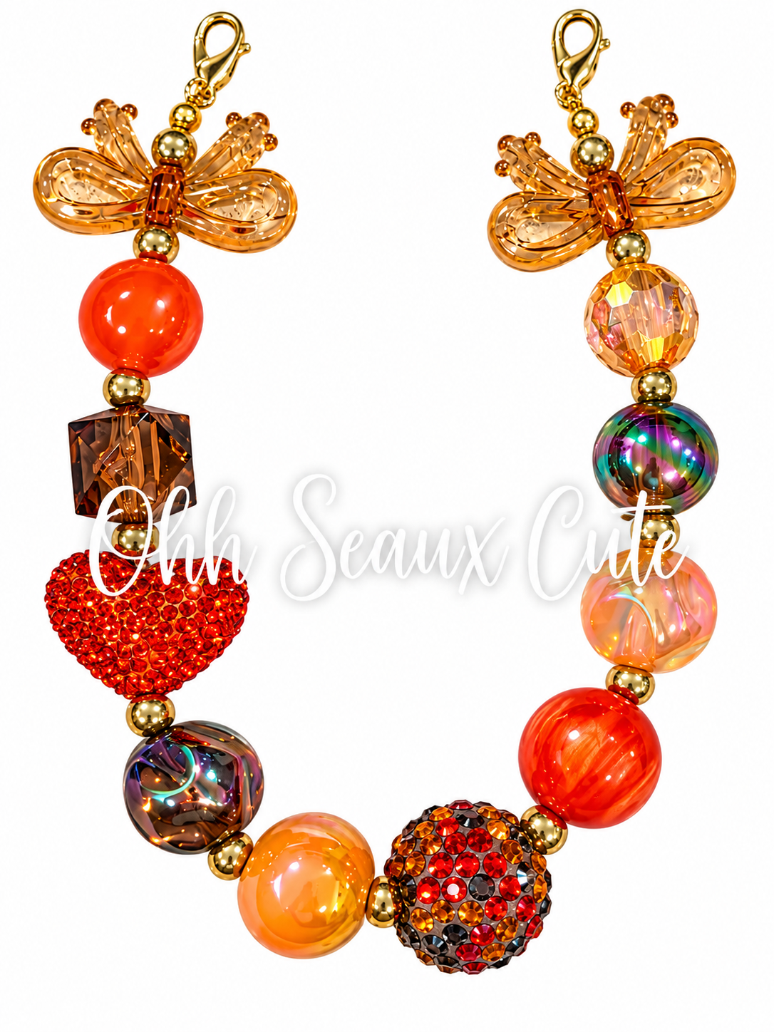 9” Fall 3 Hat Chain