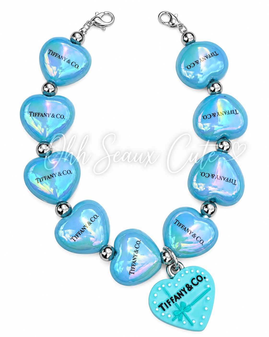 9” Tiffany 3 Hat Chain
