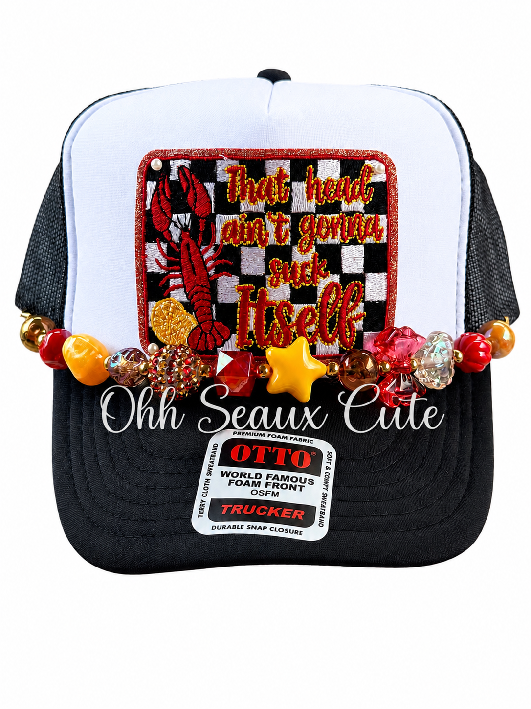 Crawfish Otto Hat w/Fancy Chain