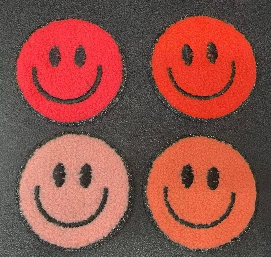 3” Neon Chenille Smiley