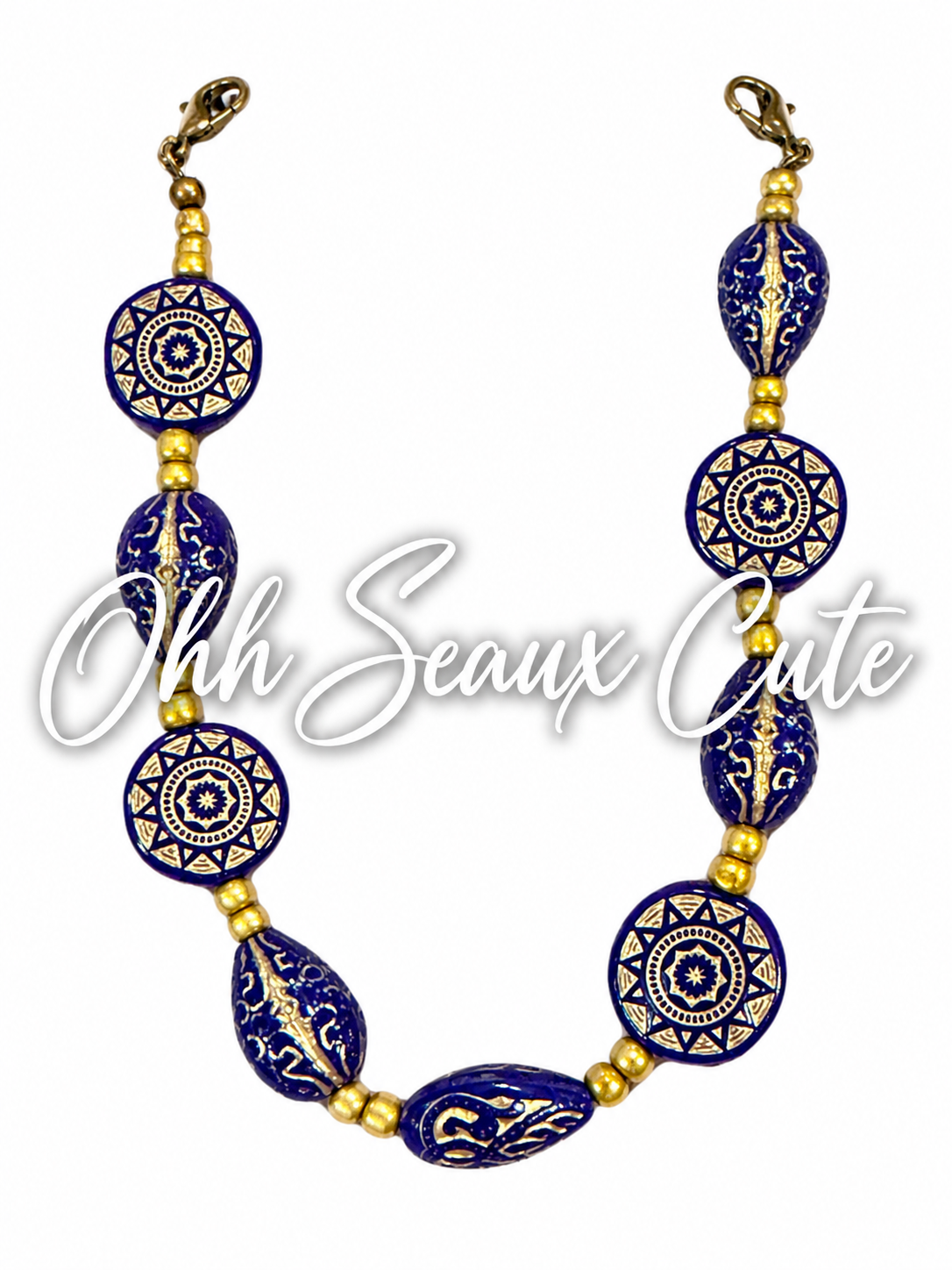 9” Peacock 4 Hat Chain