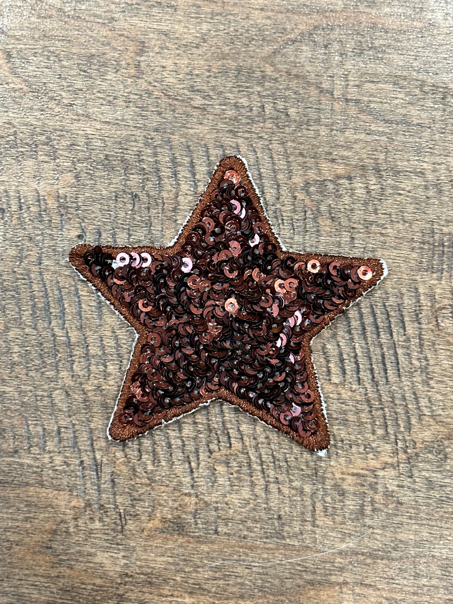 5” Sequin Star Patch
