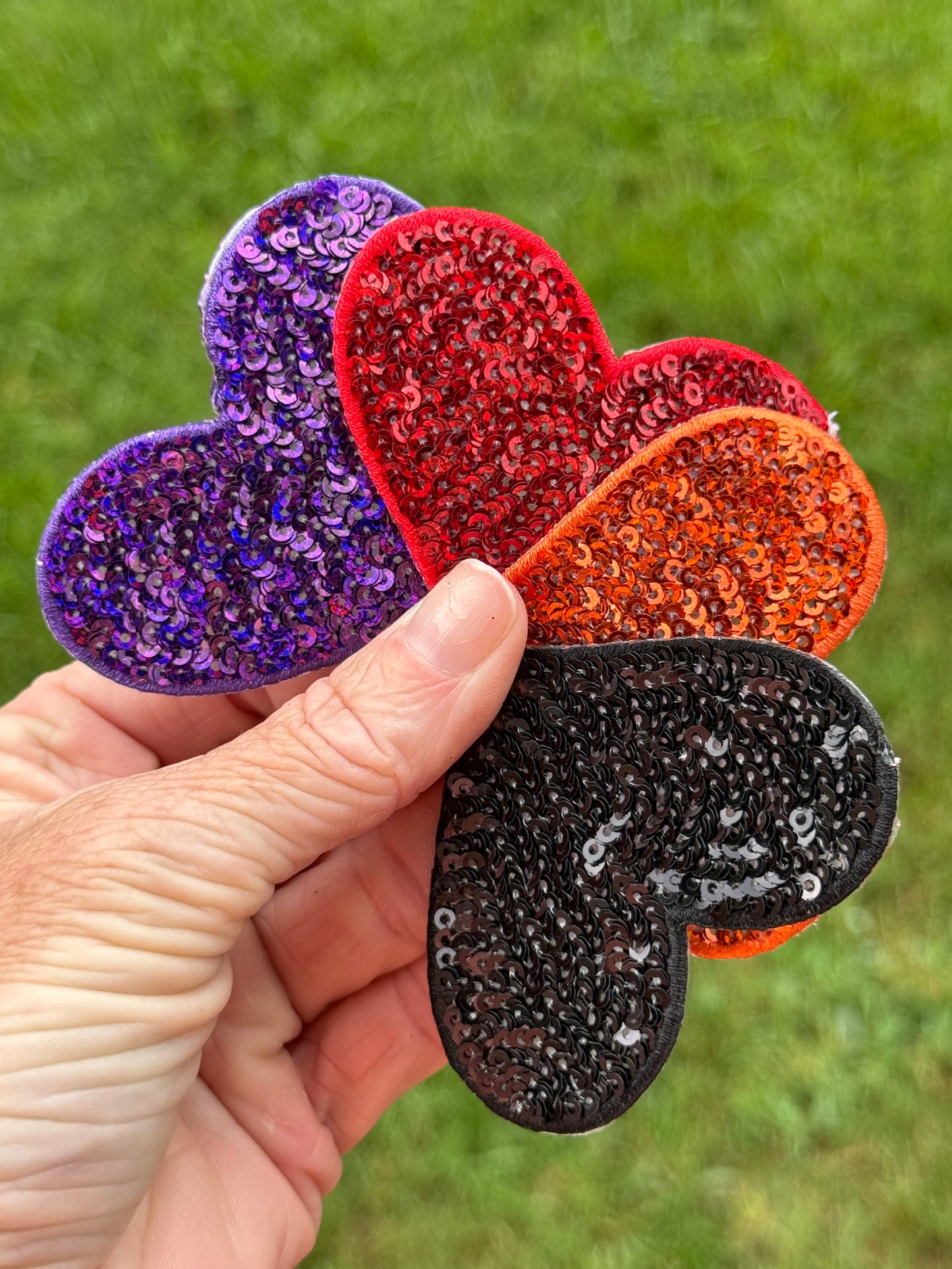 2.5” Sequin Heart