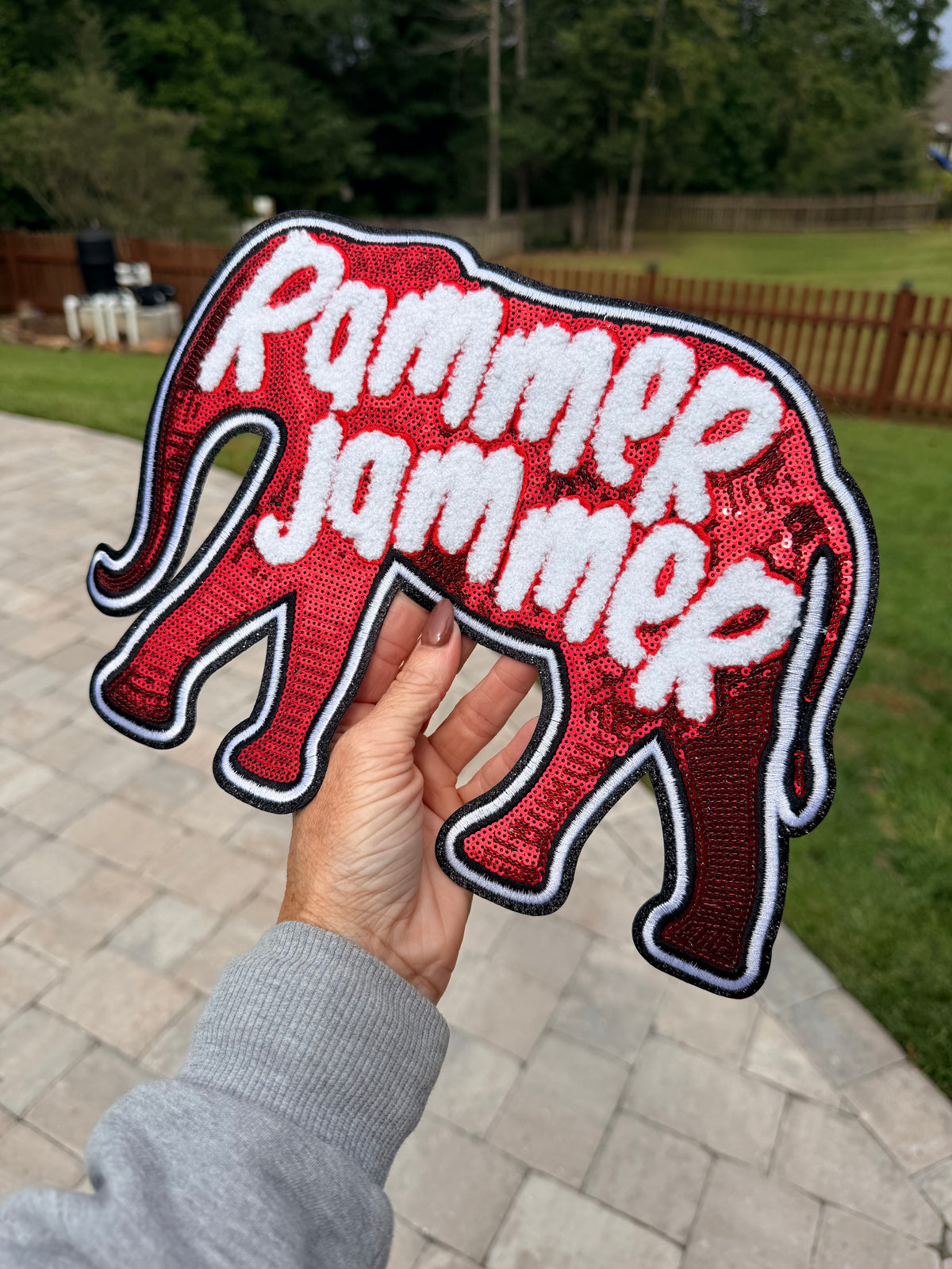 12” Sequin RAMMER JAMMER Elephant