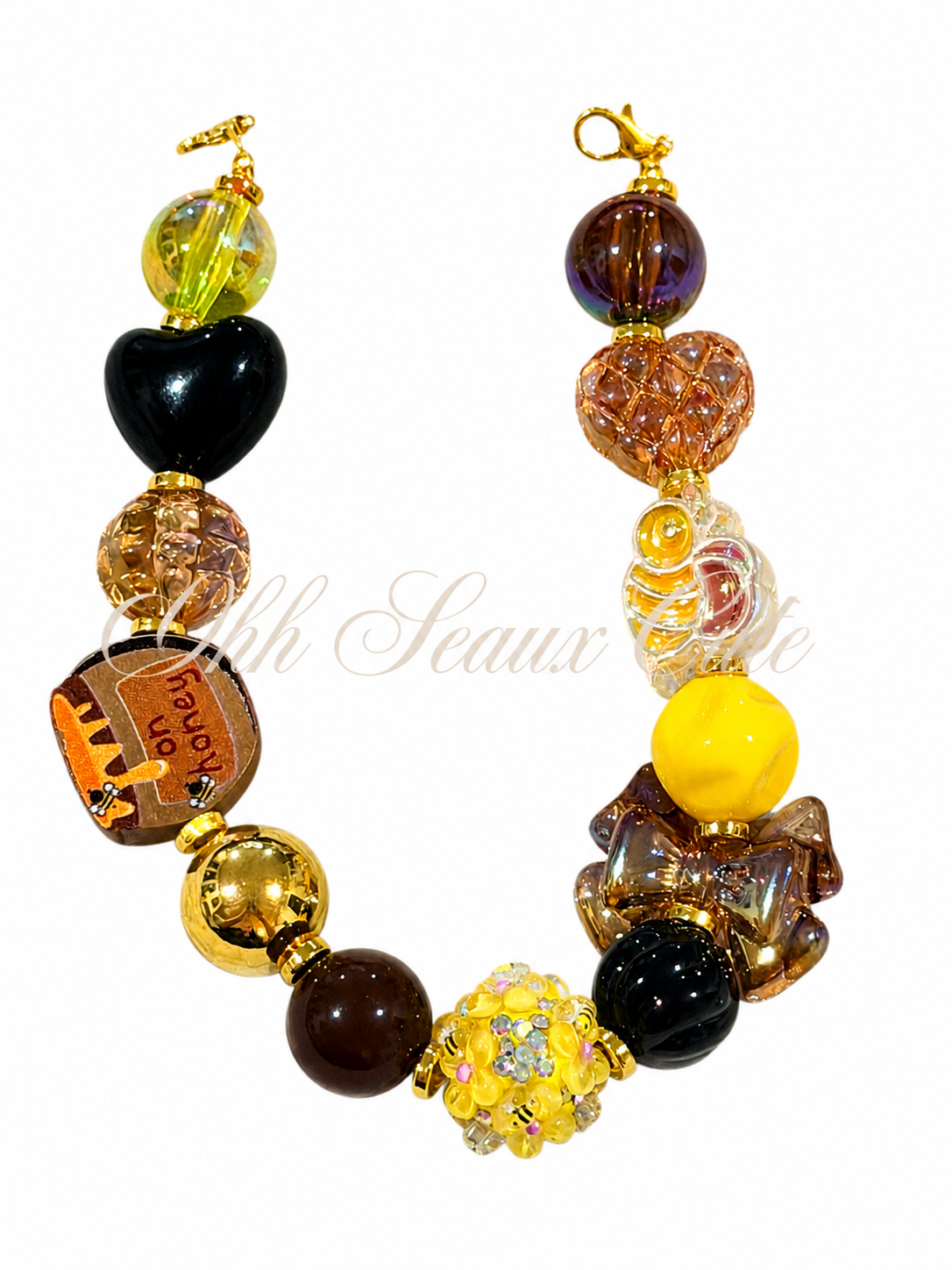 9” Honeybee 12 Hat Chain
