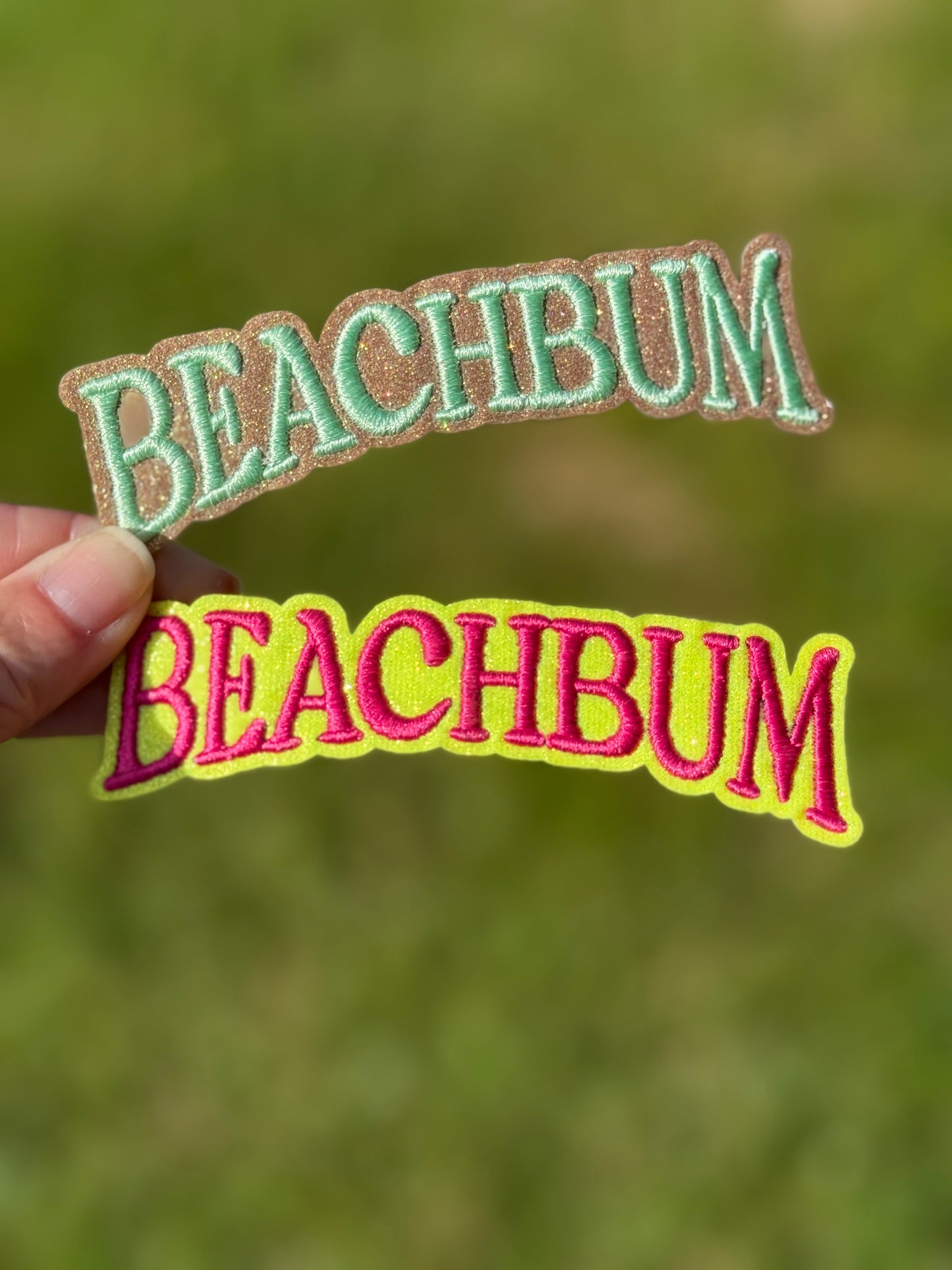 4” Glitter BEACHBUM