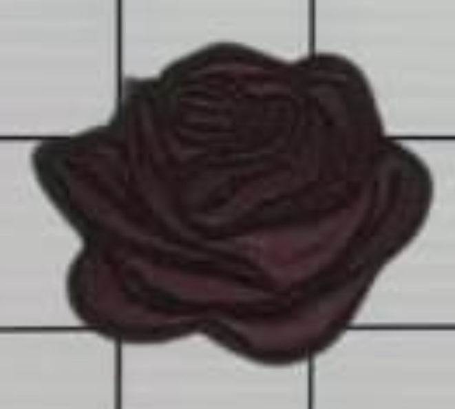 2” Embroidery Rose- Two Tone