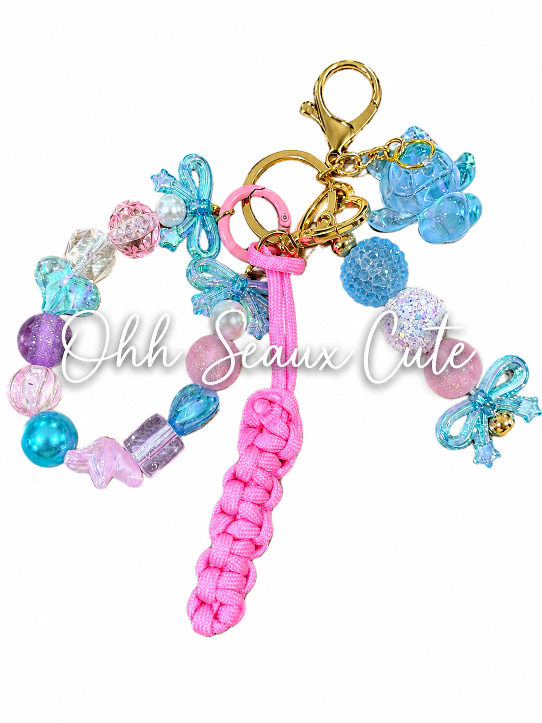 Seashell 2 Bag Charm/Keychain