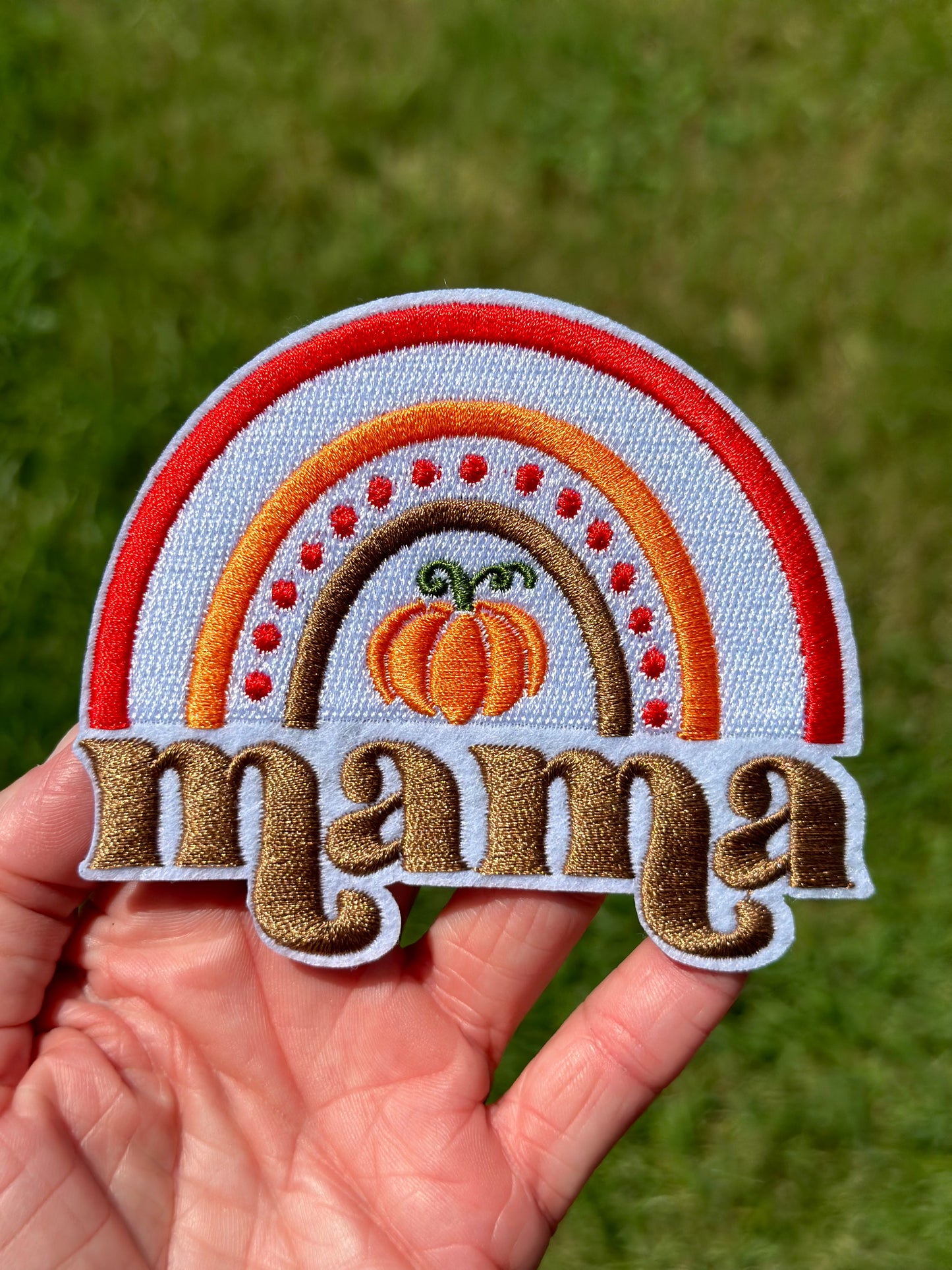4”x4” Fall Mama Hat Patch