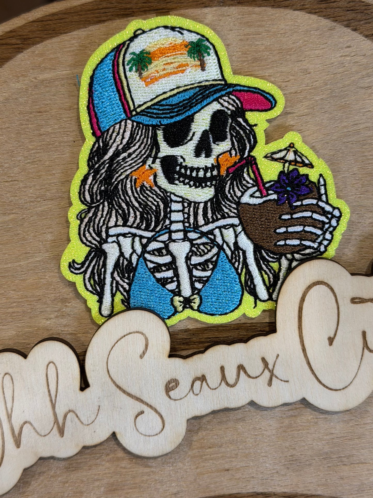 3.5” Beach Skelly Babe (OSC Copyright)