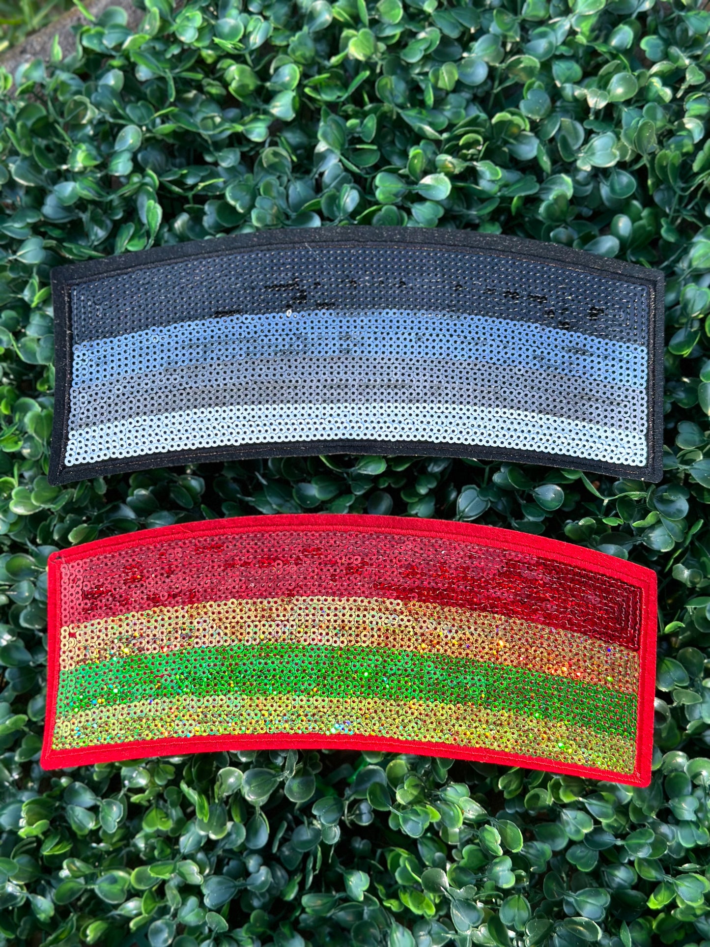 8” Sequin Hat Patch