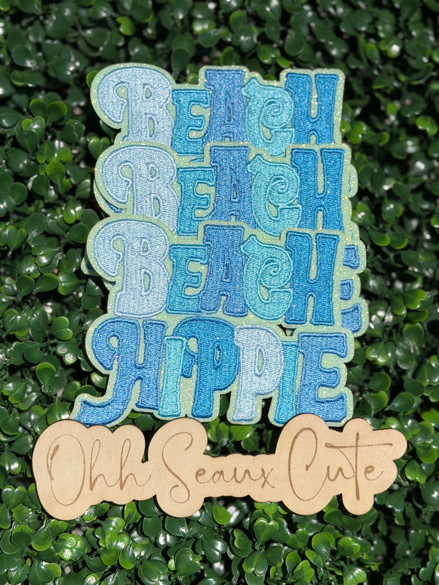 4.5” BEACH HIPPIE-Blue OSC Original- DO NOT COPY