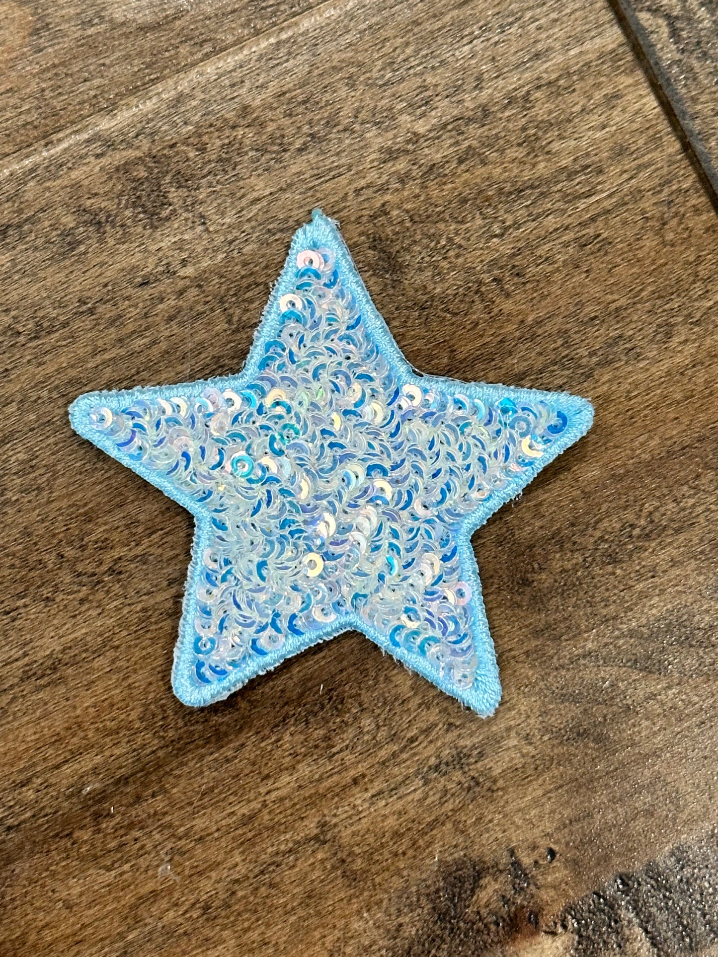 5” Sequin Star Patch