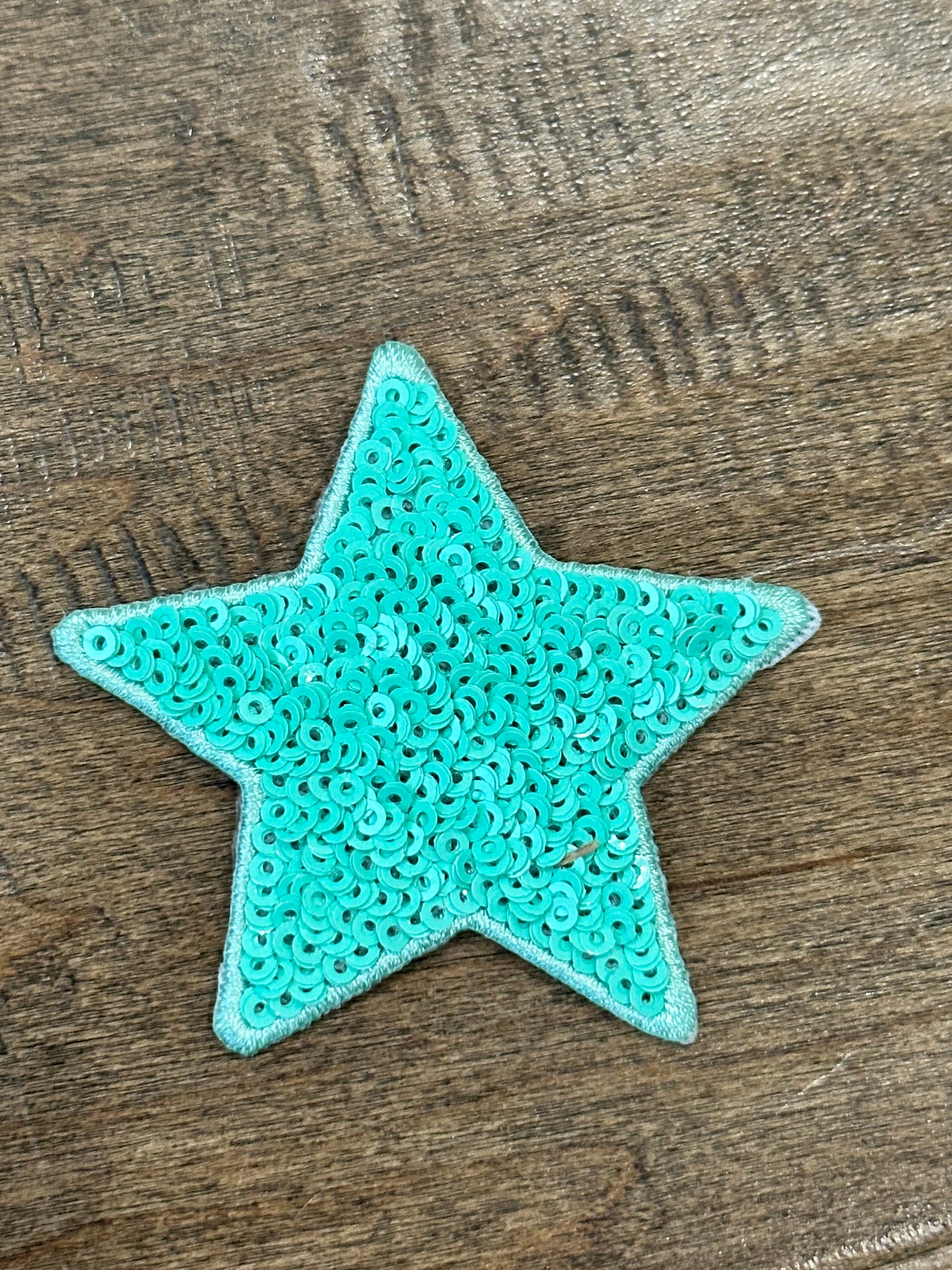 5” Sequin Star Patch