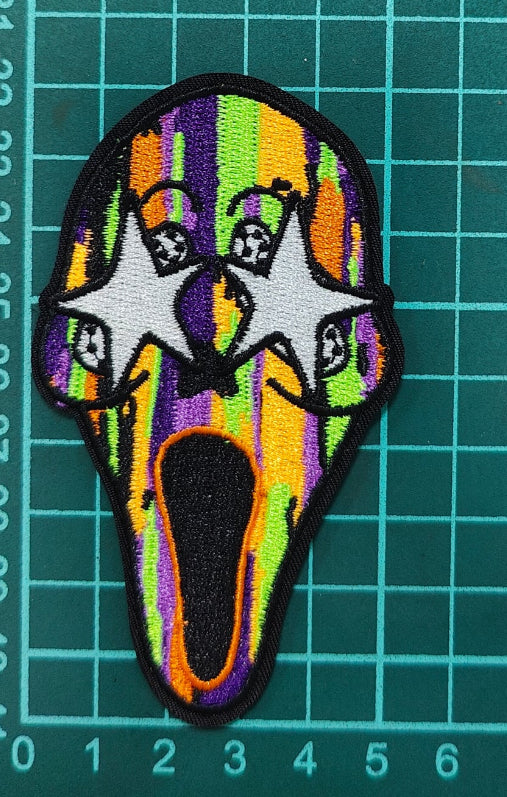 3” Halloween Ghost Face