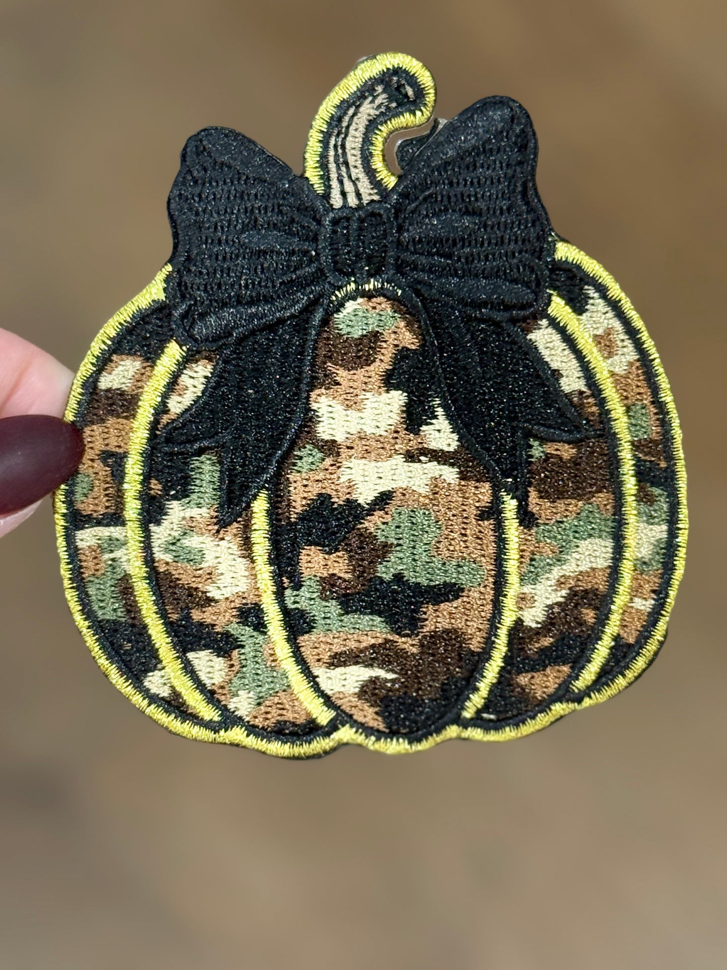 3” Camo Pumpkin