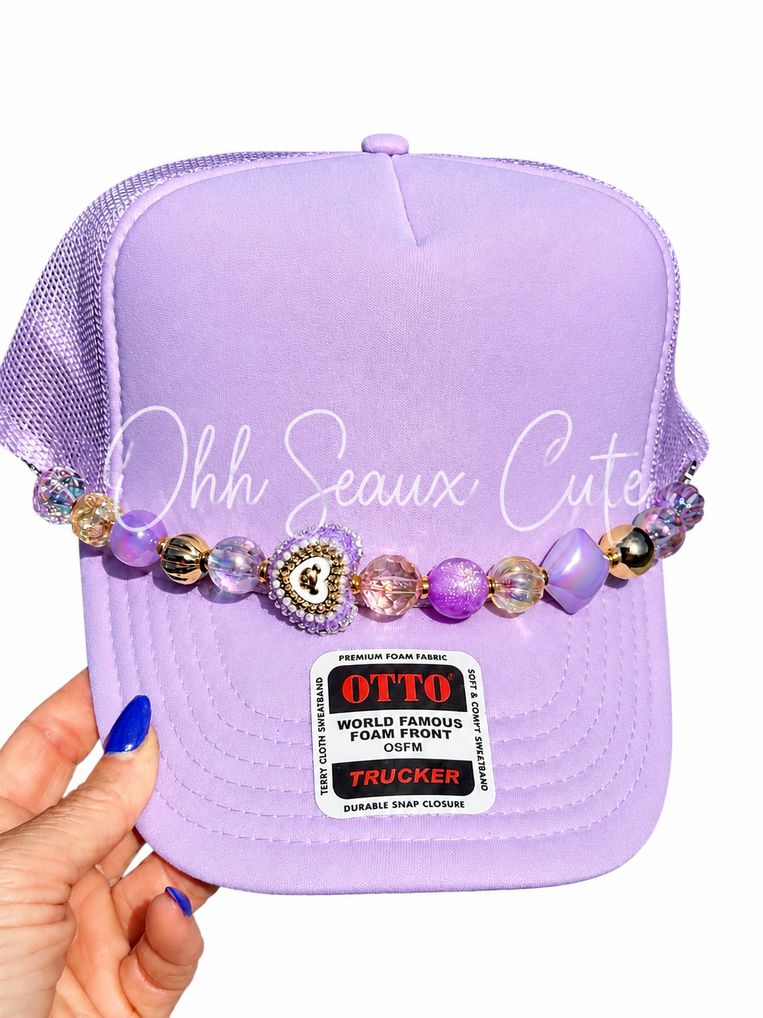 9” Purple Lust Hat Chain