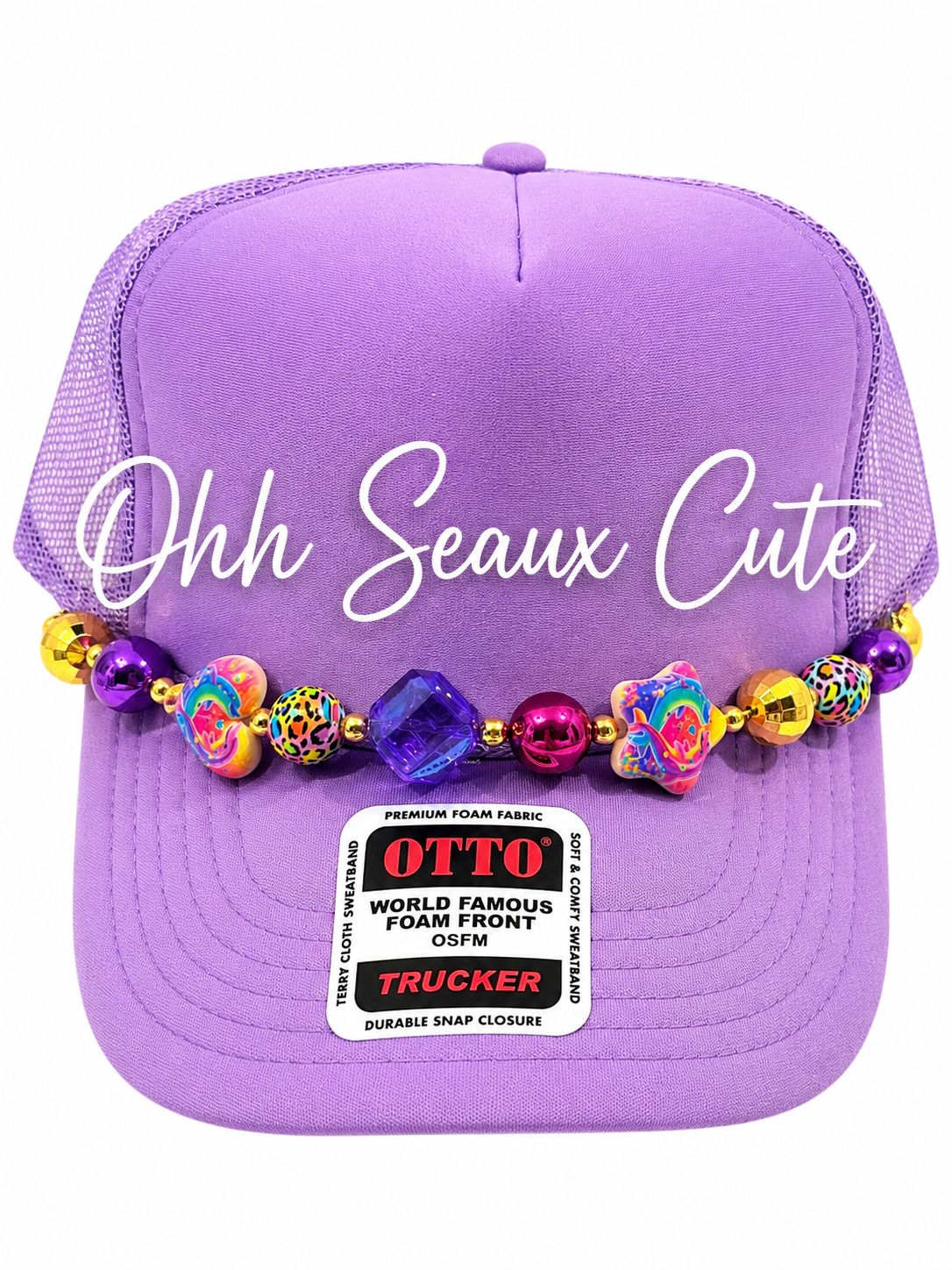 9” Lisa Frank Dolphin Hat Chain
