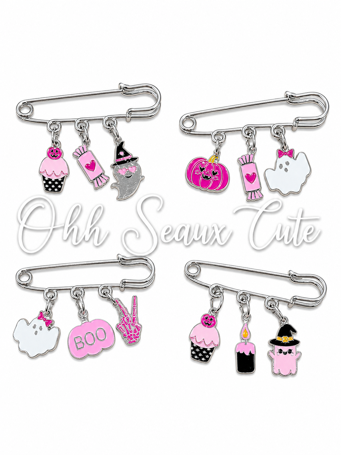 Boojee Hat Pins 3 (Set of 4)